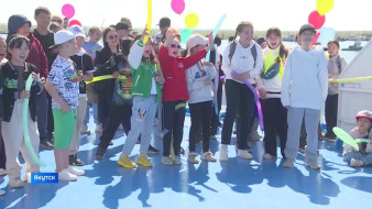 В Якутии состоялась ежегодная благотворительная акция "Кораблик счастья"