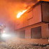 В Мирном огнеборцы ликвидировали сложный пожар в гаражном кооперативе