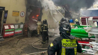 В Якутске ликвидировано открытое горение в магазине электротоваров