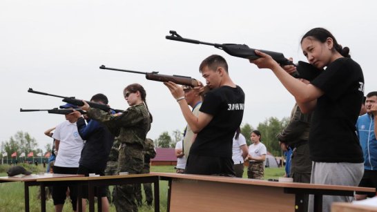 В Намском районе определены победители военно-спортивной игры "Зарница"