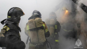 В Вилюйске при пожаре погиб человек