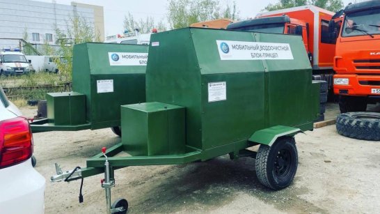 Резидент технопарка "Якутия" разработал мобильный водоочистной блок-прицеп