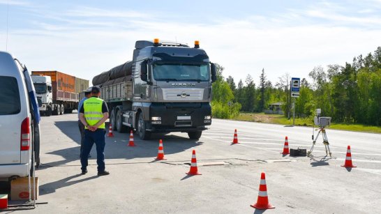 В Якутии на федеральной трассе "Колыма" выставят передвижной пункт весового контроля
