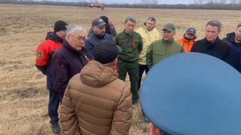 В Якутске прошли испытания противопожарных реагентов к пожароопасному сезону