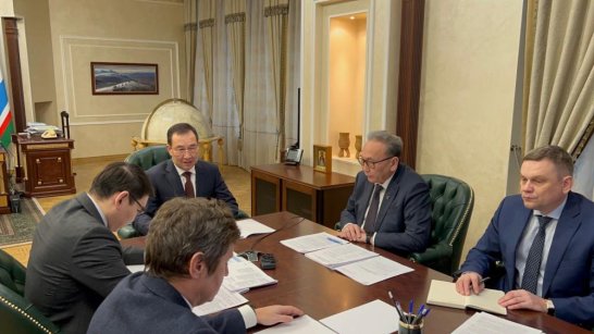В Якутии на совещании под руководством главы Якутии обсудили развитие морского порта Тикси 
