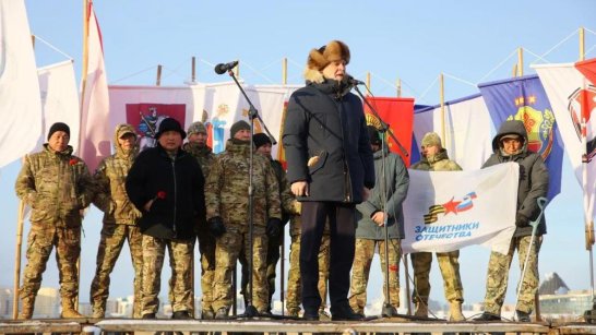 В Якутске состоялось открытие выставки трофейной техники