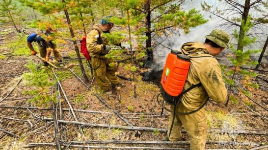 В Якутии продолжают наращивать силы и средства для тушения лесных пожаров