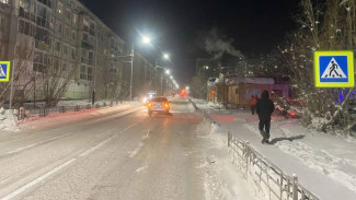 В Якутске в результате ДТП пострадал несовершеннолетний пешеход