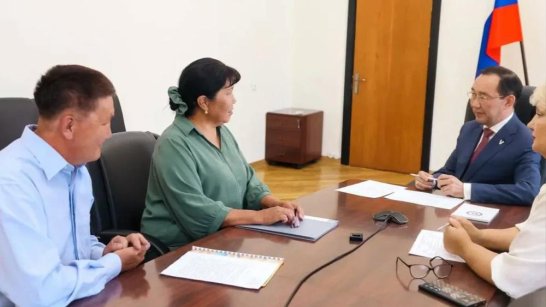 Глава Якутии Айсен Николаев провел личный прием граждан в приемной Президента РФ