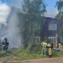 55 пожарных задействованы на тушении жилого дома в Якутске