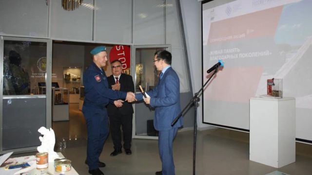 Министерство финансов Якутии передало экспонаты СВО в музейный фонд