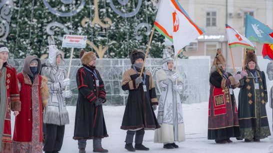 Международный конкурс ледовых и снежных скульптур "Бриллианты Якутии" стартовал в Якутске