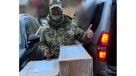 Военнослужащим из Якутии доставили адресные посылки
