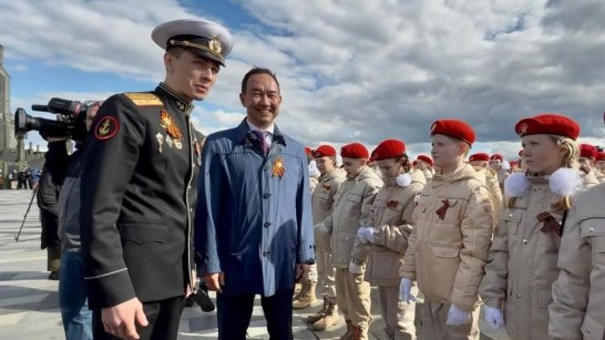 Якутскому отделению "Юнармии" присвоено имя Героя Советского Союза Фёдора Попова