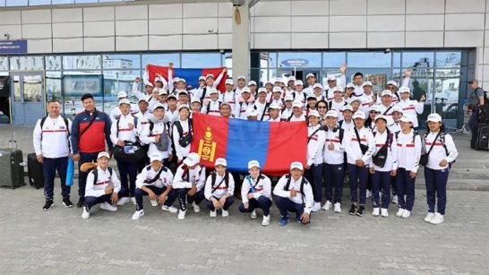 В Якутск прибыли сборные Беларуси и Монголии на Игры "Дети Азии"