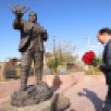 В Оленьке почтили память Александра Иванова 