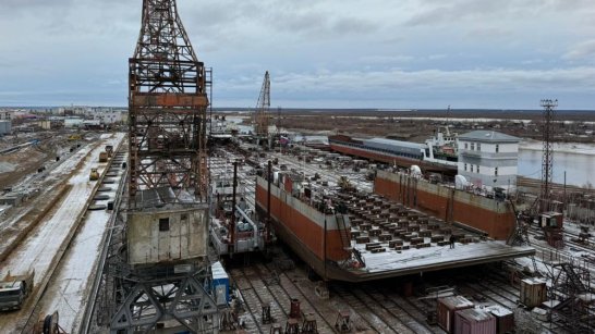 Новый подрядчик продолжает строительство Жатайской судоверфи