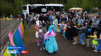 Юные жители Ленского района приняли участие в конкурсах и мастер-классах в День защиты детей