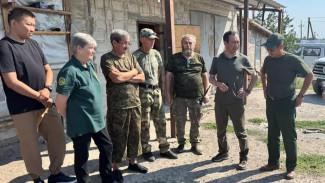 Опорный пункт Якутии в Донецкой Народной Республике посетил Айсен Николаев