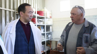 Глава Якутии встретился с предпринимателями Нижнеколымского района