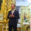Глава Якутии посетил Рождественскую службу в Преображенском кафедральном соборе