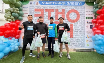 Ветераны СВО приняли участие в национальном забеге "ЭТНОРАН ЯКУТИЯ"