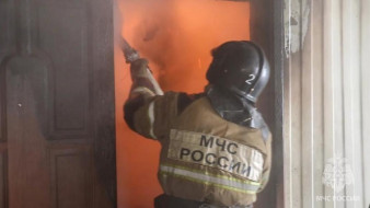 В селе Кутана Сунтарского района при пожаре частного дома погибла женщина