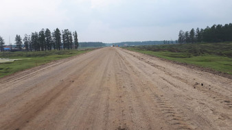 На автодороге Харбалах возобновлено движение транспорта