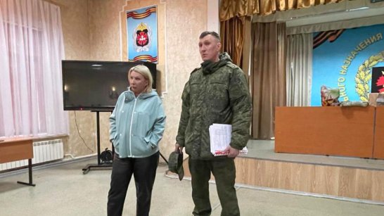 Ольга Балабкина с мобильной бригадой врачей посетила воинскую часть в Хабаровске