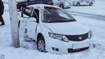 В Нерюнгри в ДТП пострадали двое несовершеннолетних
