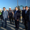 Юрий Трутнев посетил строительную площадку Ленского моста в Якутске