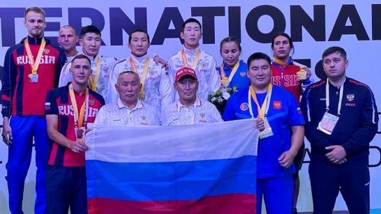 Мас-рестлеры из Якутии завоевали золото международных спортивных игр в Башкортостане