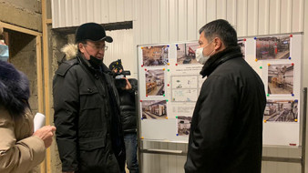 Андрей Тарасенко находится с рабочей поездкой в Мирнинском районе