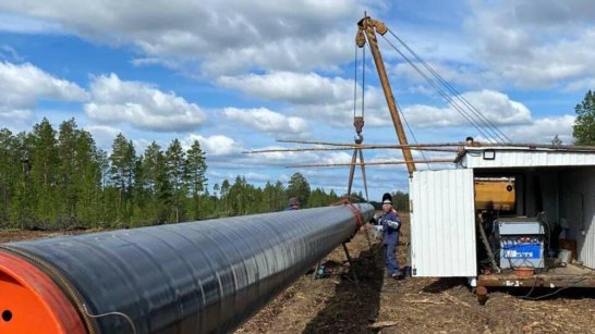 Свыше 71 км газопровода "Кысыл-Сыр - Мастах" сварено в нитку в Якутии