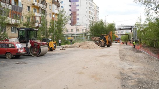 Капитальный ремонт улицы Белинского в Якутске близится к завершению
