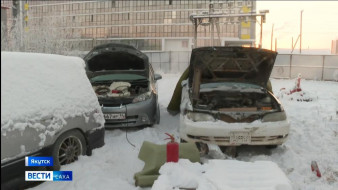 Тепловые пушки и портативные гаражи. Как якутские автолюбители спасают замёрзшие машины