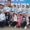 Ольга Балабкина приняла участие в первом благотворительном забеге в поддержку онкобольных