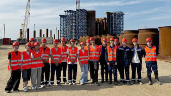 В строительстве Ленского моста приняли участие студенты строительных вузов Якутии и Иркутска