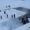 Сотрудники Окружной администрации Якутска доставили лёд семьям участников СВО