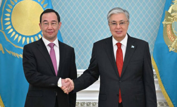 Глава Якутии Айсен Николаев встретился с Президентом Республики Казахстан