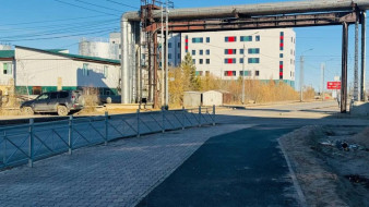 Дмитрий Садовников проверил ход капитального ремонта улицы Севастопольская в Якутске