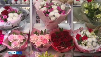 В преддверии 8 марта в тёплых остановках Якутска появятся торговые точки цветов