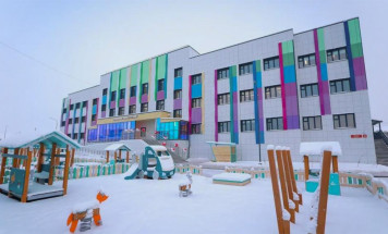 В строящемся микрорайоне "Спортивный" города Якутска открыли детский сад