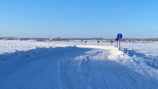 В Томпонском районе повысили грузоподъемность зимника автодороги "Алдан"