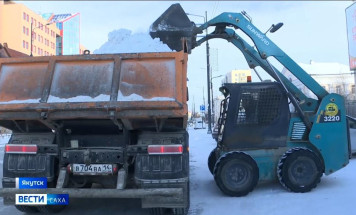 Снегопад и первые морозы. Коммунальные службы Якутска переведены на усиленный режим