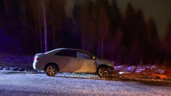 В Алданском районе в результате ДТП пострадал пассажир