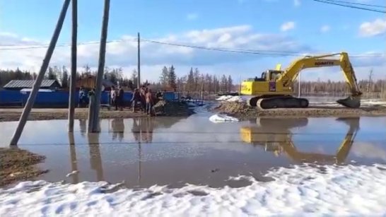 Об обстановке на малых речках на территории города Якутска 